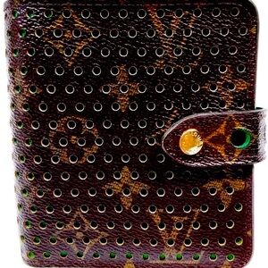 Louis Vuitton Monogram Perforated Compact Zippy Wallet